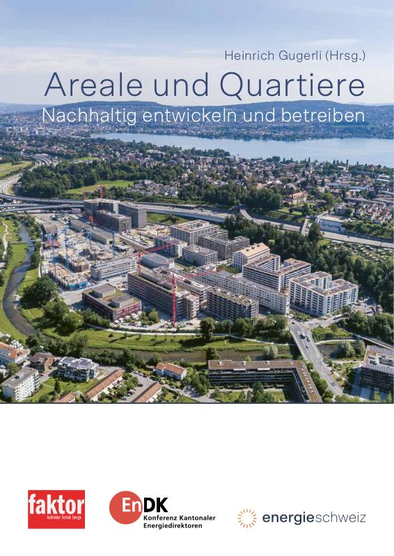 Titelseite: Areale und Quartiere (Hrsg. Gugerli, Faktor Verlag, 2024)