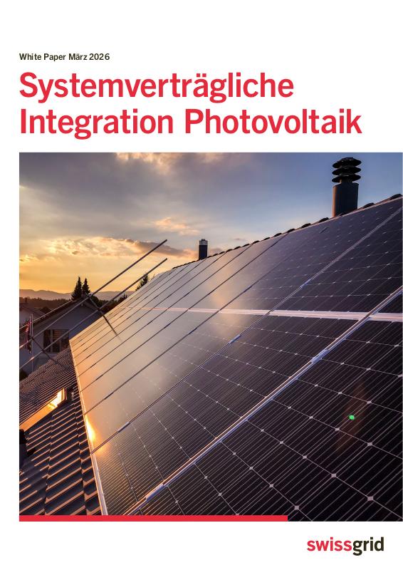 Titelseite: Swissgrid White Paper (März 2026)